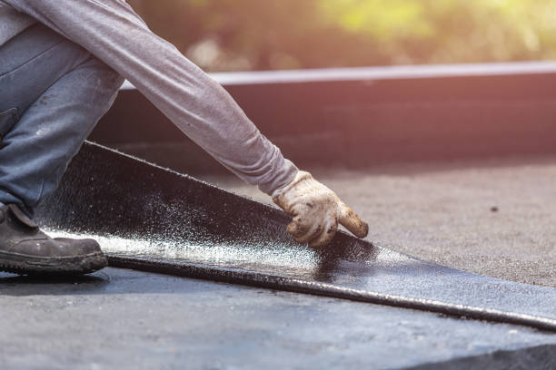 Professional Waterproofing technician working in Portage, PA
